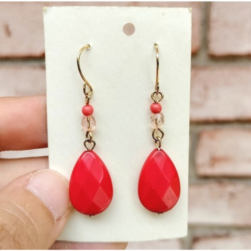 Beaded Dangle Earrings
